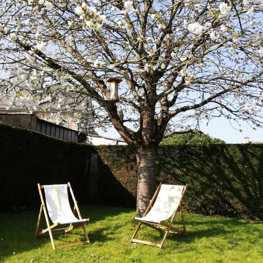 Ferienwohnung Entre En Baie ! Pontaubault Exterior foto