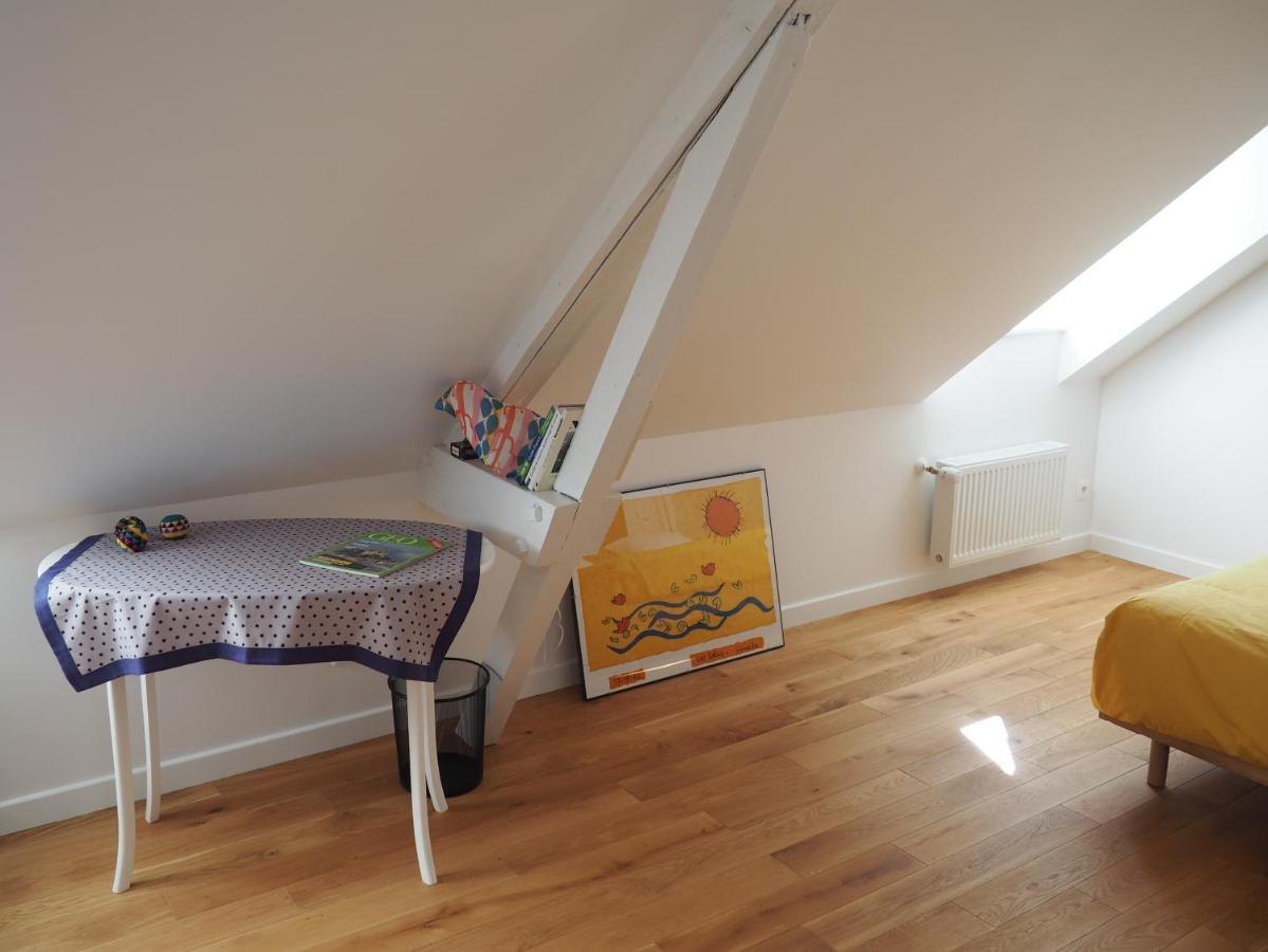Ferienwohnung Entre En Baie ! Pontaubault Exterior foto